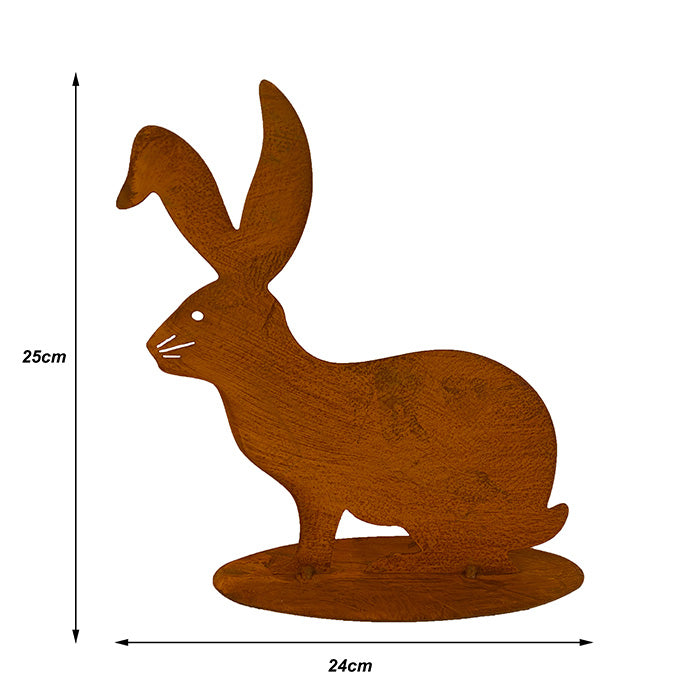 Oster-Hase als Wohndeko: Süße Geschenkidee für das frühlingshafte Zuhause.