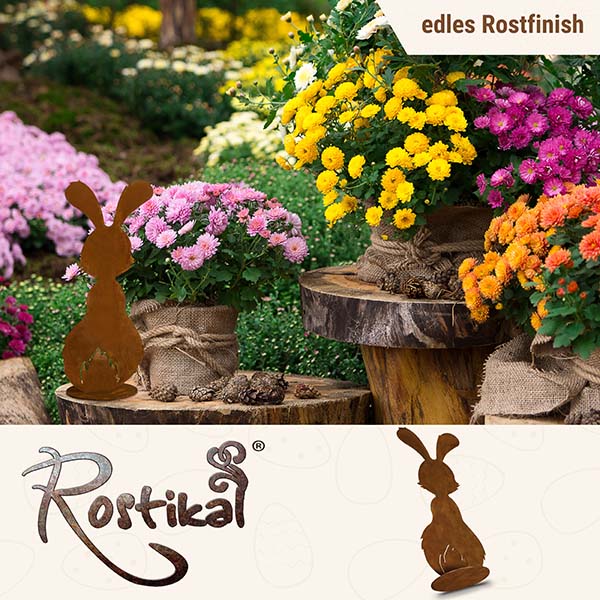 Bringen Sie den Frühling in Ihr Zuhause mit dem süßen "Berti". Zum Aufhängen oder auf Bodenplatte.