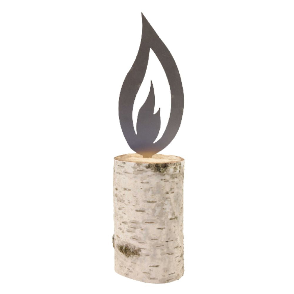 Rostikal Winterdeko aus Metall - Handgefertigte Gartendekoration in einzigartiger Silber-Optik fĂŒr angenehmes Ambiente im Winter.