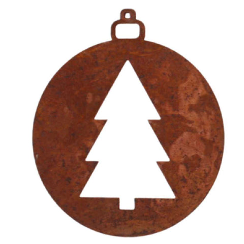 Weihnachtsdeko im Vintage-Look - Rostikaler Engel Anhänger als Blickfang auf Ihrem Weihnachtsbaum.