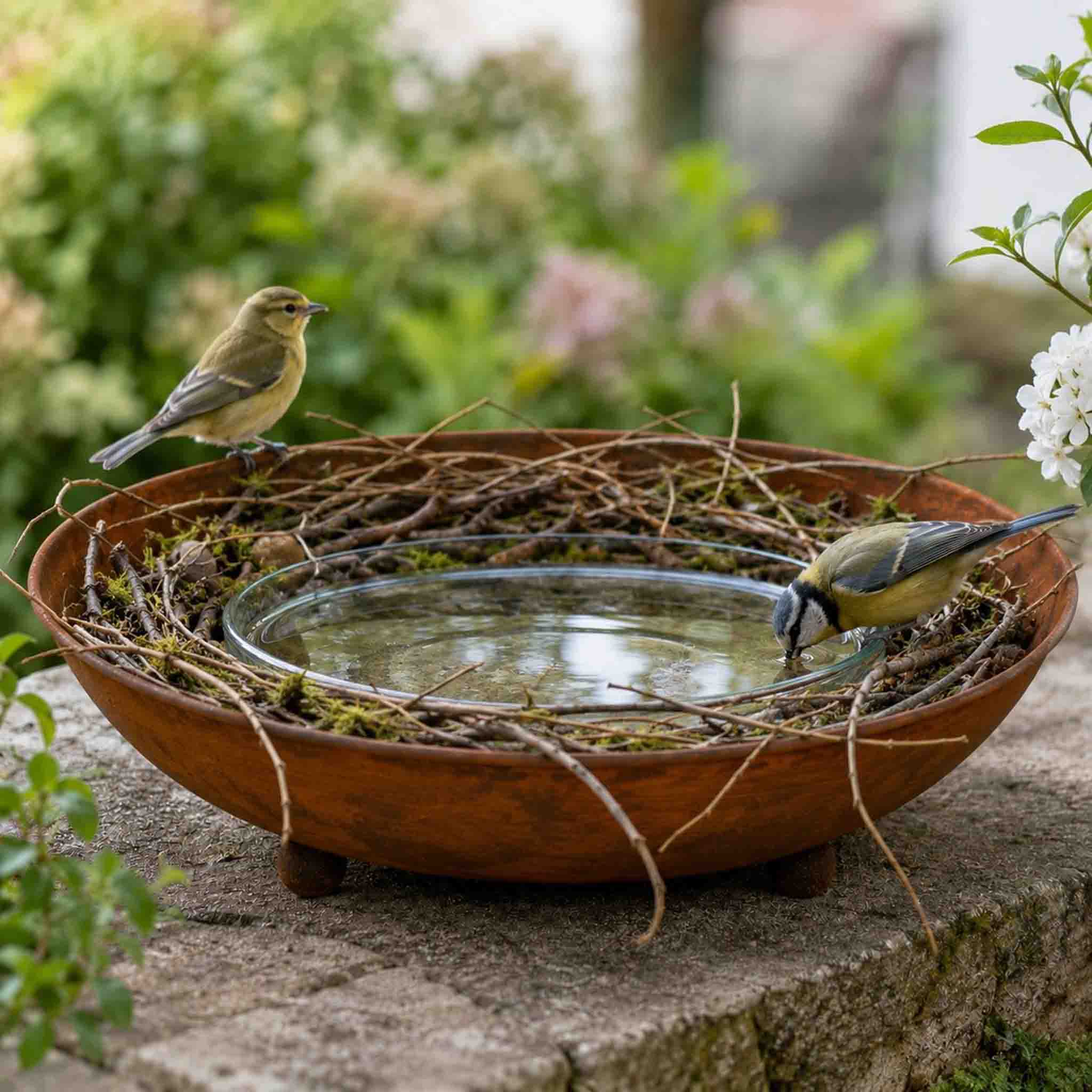 Cortenstahl Pflanzschale Ø 53 cm – Wetterfest, Rostoptik, Ideal für Garten-Dekoration