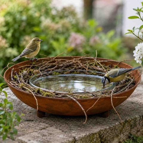 Cortenstahl Pflanzschale Ø 53 cm – Wetterfest, Rostoptik, Ideal für Garten-Dekoration