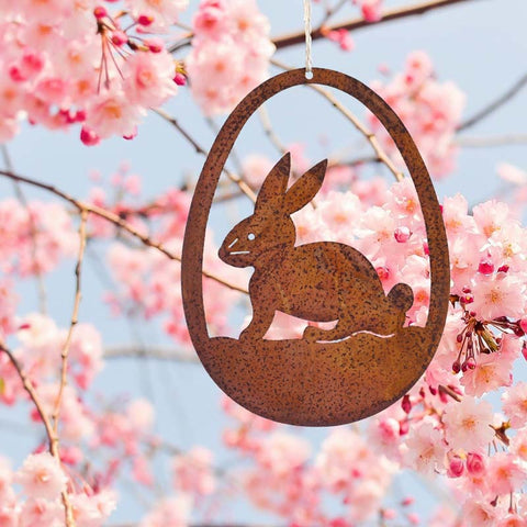 Fensterdeko hängend zu Ostern – Rostikal