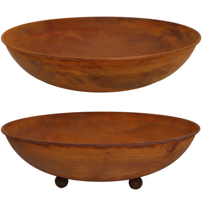 Cortenstahl Pflanzschale 53cm